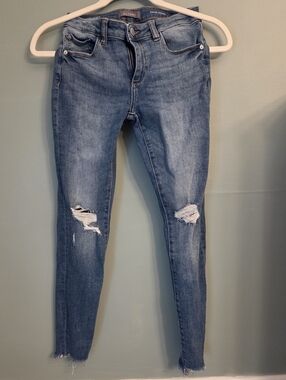 DL1961 Chloe Distressed Skinny Jeans